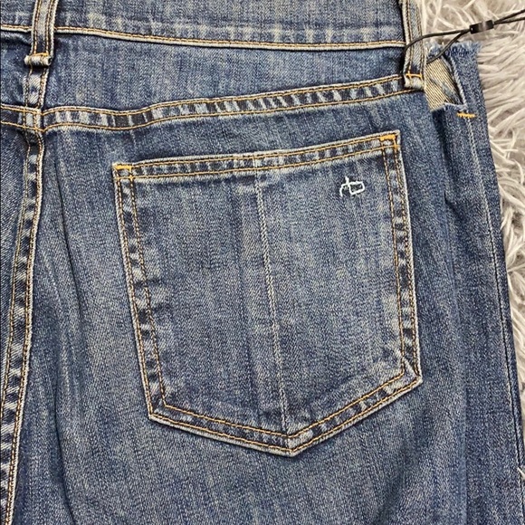 NEW • Rag & Bone • Ryan Stovepipe 10” Jeans Blue - Picture 8 of 8